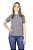 Camiseta Feminina Polo Thank Field Mescla Chumbo - Imagem 1