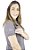 Camiseta Feminina Polo Thank Field Mescla Chumbo - Imagem 3