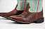 Bota Feminina Durango / Red Dog Petróleo Bordado New - Solado Flex - Imagem 2