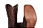 Bota Masculina Exotica Goyazes Solado em Couro/ Bico Quadrado/ Jacaré Tabaco/ Couro Mustang Café 241501-JC - Imagem 13