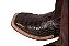 Bota Masculina Exotica Goyazes Solado em Couro/ Bico Quadrado/ Jacaré Tabaco/ Couro Mustang Café 241501-JC - Imagem 6