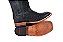 Bota Masculina Goyazes Solado em Couro/ Bico Quadrado/ Jacaré Barriga Preto/ Dallas Marinho 241501-JC - Imagem 5