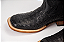 Bota Masculina Goyazes Solado em Couro/ Bico Quadrado/ Jacaré Barriga Preto/ Dallas Marinho - Imagem 6