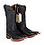 Bota Masculina Goyazes Solado em Couro/ Bico Quadrado/ Jacaré Barriga Preto/ Dallas Marinho 241501-JC - Imagem 7