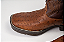 Bota Masculina Goyazes Solado Jump/ Bico Quadrado/ Avestruz/ Couro Mustang Café - Imagem 6