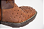 Bota Masculina Goyazes Solado Jump/ Bico Quadrado/ Avestruz/ Couro Mustang Café - Imagem 9