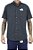 Camisa Masculina Ariat Xadrez Manga Curta - Verde Musgo com marinho bordado verde - Imagem 1