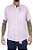 Camisa Masculina Ariat Xadrez Manga Curta - Rosa com branco bordado rosa - Imagem 1