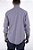 Camisa Masculina Ariat Manga Longa Xadrez Pequeno Marinho Bordado Azul - Imagem 3
