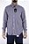 Camisa Masculina Ariat Manga Longa Xadrez Pequeno Marinho Bordado Verde Limão - Imagem 1