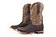 Bota Masculina Goyazes Bico Quadrado/ Couro Cabeça/ Cor: Cabeça Brown/ Couro Dallas Furta Cor 241503-CBC - Imagem 1