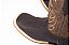 Bota Masculina Goyazes Bico Quadrado/ Couro Cabeça/ Cor: Cabeça Brown/ Couro Dallas Furta Cor 241503-CBC - Imagem 7