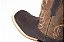 Bota Masculina Goyazes Bico Quadrado/ Couro Cabeça/ Cor: Cabeça Brown/ Couro Dallas Furta Cor 241503-CBC - Imagem 10