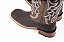 Bota Feminina Goyazes - Bico Quadrado/ Couro de Cabeça/ Solado couro/ Cor Cabeça Brown/ Couro Atlanta Carmel 246407-CBC - Imagem 7