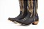 Bota Feminina Goyazes Bico fino/ Cano bem longo com Ziper lateral / Cor: Couro Pit Stop Preto/ Couro Pit Stop Preto 249802- Couro CC - Imagem 2