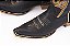 Bota Feminina Goyazes Bico fino/ Cano bem longo com Ziper lateral / Cor: Couro Pit Stop Preto/ Couro Pit Stop Preto 249802- Couro CC - Imagem 4
