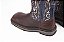 Bota Masculina Goyazes Solado Work/ Cor: Couro Head Brown/ Couro Dallas Turquesa 247401-CK - Imagem 13