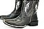 Bota Feminina Mr West Solado Flex/ Cano Médio/ Cor: 1474 Fóssil Café/ Fóssil Café Azul BB - Imagem 2