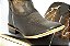 Bota Masculina Mr West Solado Couro/ Bico Quadrado/ B-58C 885 5035/PTA/ Couro Cabeça/ Cor 1463 - Cabeça Café/ Fóssil Tabaco - Imagem 6