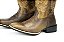 Bota Masculina Mr West Solado Flex/ Bico Quadrado/ B-36 907 BC/AM Cor 1474 - Fóssil Tabaco/ Fóssil mostarda - Imagem 2