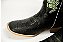 Bota Masculina Mr West Solado Couro/ Bico Quadrado/ Couro Cabeça/ B-58P BD247 Neon Cor 1463 - Cabeça Preto/ Fóssil Preto - Imagem 5