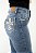 Calça Feminina Arame Cós Médio Flare Bordada Ref. 0030200049 - Imagem 1
