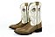 Bota Masculina Austin Ranch Solado Flex/ Bico Quadrado/ Cor 03 Canela Apache - Imagem 1