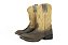 Bota Austin Ranch Solado Flex/ Bico Quadrado/ Cor D Med Dog Apache - Imagem 1