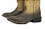Bota Austin Ranch Solado Flex/ Bico Quadrado/ Cor D Med Dog Apache - Imagem 2