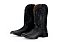 Bota Masculina Goyazes Avestruz Barriga Preta Solado Flex/ Bico Quadrado/ 241501-AF - Imagem 1