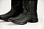 Bota Masculina Goyazes Avestruz Barriga Preta Solado Flex/ Bico Quadrado/ 241501-AF - Imagem 2