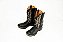 Bota Masculina Goyazes Couro Pit Stop Preto/ Couro Pit Stop Preto/ Solado Jump/ Bico Quadrado/ 203054-CJ - Imagem 4
