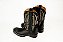 Bota Masculina Goyazes Couro Pit Stop Preto/ Couro Pit Stop Preto/ Solado Jump/ Bico Quadrado/ 203054-CJ - Imagem 11