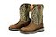 Bota Masculina Goyazes Dallas Tabaco/ Couro Dallas Folha/ Solado Work/ Bico Quadrado - Imagem 1