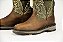 Bota Masculina Goyazes Dallas Tabaco/ Couro Dallas Folha/ Solado Work/ Bico Quadrado - Imagem 3