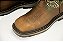 Bota Masculina Goyazes Dallas Tabaco/ Couro Dallas Folha/ Solado Work/ Bico Quadrado - Imagem 4