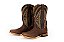 Bota Masculina Goyazes Cabeça Tan/ Dallas Café/ Solado Couro/ Bota Couro de Cabeça Bovino/ Bico Quadrado - Imagem 1