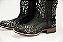 Bota Feminina Goyazes Couro Pit Stop Preto/ Couro Pit Stop Preto/ Solado Power/ Bico Quadrado/ 236405-CF - Imagem 2