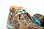 Destroyer Feminino Goyazes Azul 221009-C Cor: Couro Atantla Caramel/ Sola Ambar Turquesa - Imagem 7