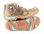 Destroyer Feminino Goyazes Azul 221009-C Cor: Couro Atantla Caramel/ Sola Ambar Turquesa - Imagem 10