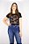 T-SHIRT Feminina Ox Horns Preta - Imagem 6