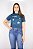 Croped Feminino Ox Horns azul - Imagem 3