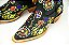 Bota Feminina Goyazes - Bico fino/ Cano Médio/Baixo/ Solado couro/ Cor: Couro Bison Preto/ Bison Preto - 256802-cc - Imagem 6