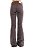 Calça Feminina Zenz Western Rose Dunn Marrom - Imagem 4