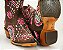 Bota Feminina Goyazes - Bico fino/ Cano Curto/ Solado couro - Cor couro Darkar café - cc 256802 - Imagem 4