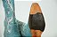 Bota Feminina Goyazes - Bico fino/ Cano médio/longo/ Solado couro/ Cor couro Destryer Azul - 256805 cc - Imagem 8