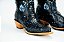 Bota Feminina Goyazes - Bico fino/ Cano médio/alto/ Solado couro/ Cor Cobra Pyton Estrelado - 256802 cc - Imagem 6
