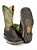Bota Masculina Goyazes Cano Médio - Bico Quadrado, Solado Work, Cor Pit Stop Café / Dallas Folha - Imagem 5