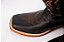 Bota Masculina FYD Cor Cabeça Preta/ Fóssil Preto/ Solado em couro/ Bico Quadrado/ Cano Médio - Imagem 7