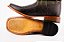 Bota Masculina FYD Cor Preto Tigrado/ Verde Militar/ Solado em couro/ Bico Quadrado/ Cano Médio - Imagem 6